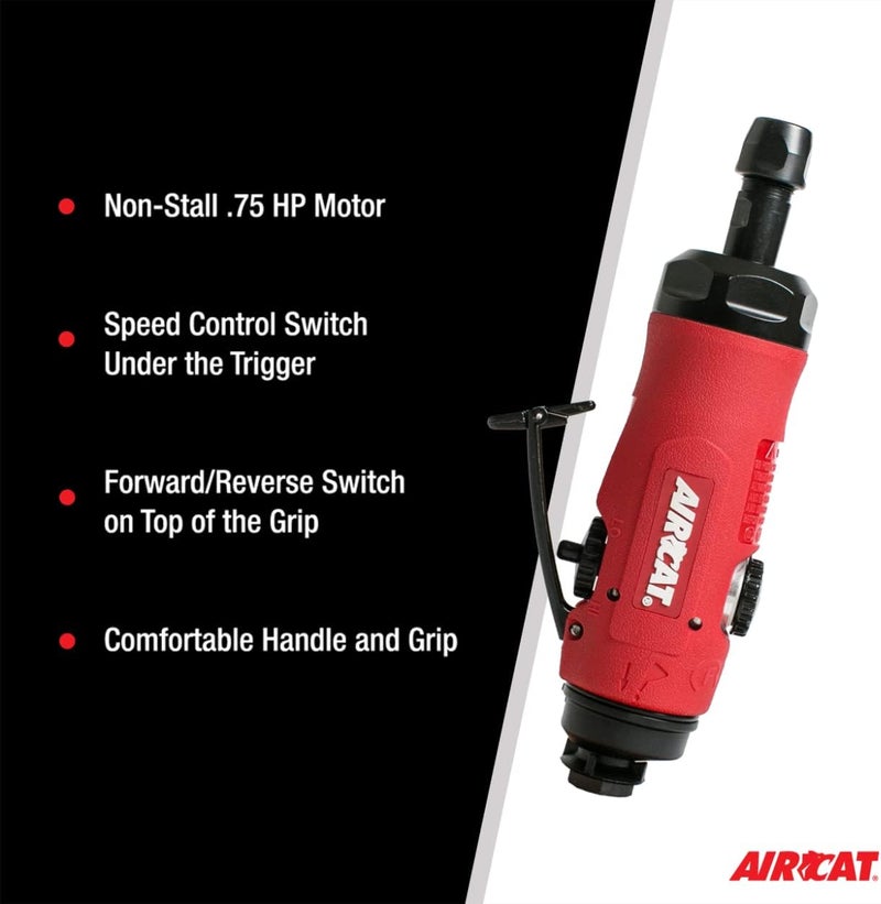 AirCat أدوات هوائية 6290: 0.75 حصان طاحونة دائرية قابلة للعكس 20,000 دورة في الدقيقة - Image 4